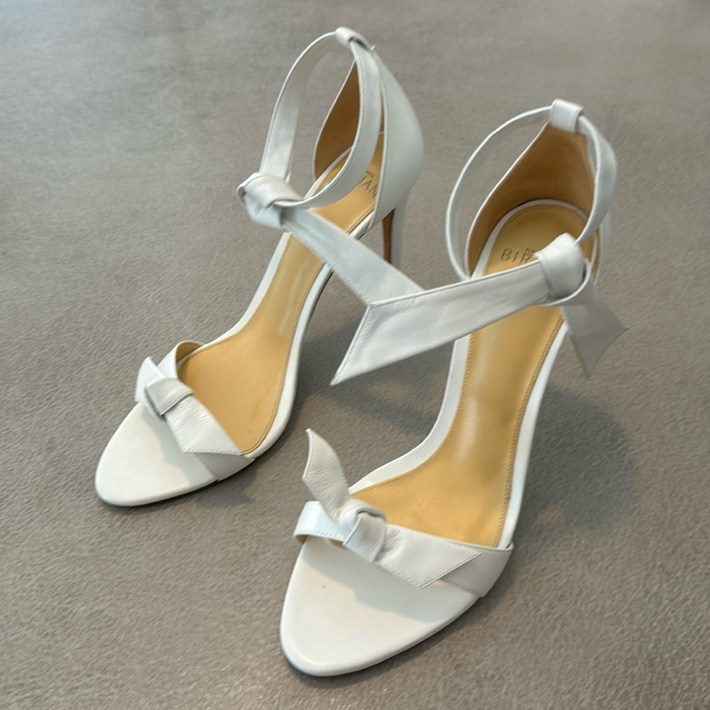 Alexandre Birman heels white leather